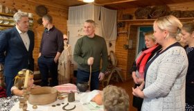  Сегодня школу с рабочим визитом посетил Глава Республики Карелия